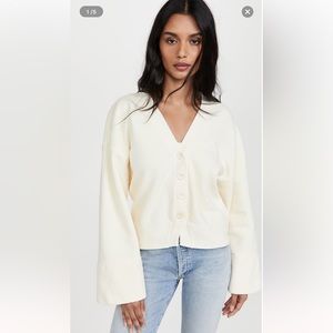 Ruby Fleece Cardigan Candlelight